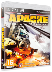 Apache: Air Assault PAL Playstation 3 PAL box art